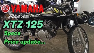 2023 Yamaha XTZ 125 Pinaka affordable Japanese Enduro motorcycle SA Pinas SpecsPrice update [upl. by Oos348]