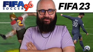 Segno Un Gol in TUTTI i FIFA  da FIFA 96 a FIFA 23 [upl. by Silverman]