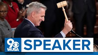 Rep McCarthy becomes speaker of the House [upl. by Gualtiero]