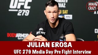 Julian Erosa talks shady activity surrounding last Paddy Pimblett fight  UFC 279 [upl. by Eric]