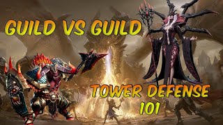 GVG  How To Build Your Unbeatable Tower Defense  Watcher of Realms [upl. by Eenafets]