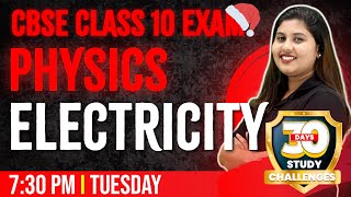 CBSE CLASS 10 Physics Board Exam  Electricity  Chapter 3  Exam Winner CBSE Class 10 [upl. by Esinad]