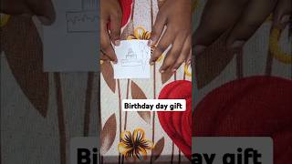 greeting card birthday gift idea in 20 second applegalette crafts viralshort [upl. by Tabib386]