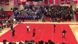 Bollywood Dance  Burlington High School Pep Rally 2018 [upl. by Erlin]