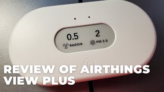 Review and Demo Airthings View Plus Air Quality Monitor [upl. by Iru]