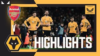 Late heartache for brave Wolves  Arsenal 21 Wolves  Highlights [upl. by Beaver]