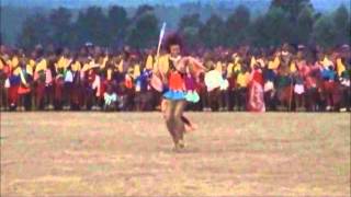 HRH Principal Princess Sikhanyiso Chief Maiden Solo Dance Nhlangano [upl. by Ramyar]