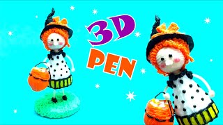 3D printing pen Tipeye Halloween DIY [upl. by Nadler]