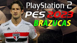 NOVO EFOOTBALL PES2023 PS2 ATUALIZADO JUNHO [upl. by Celine191]