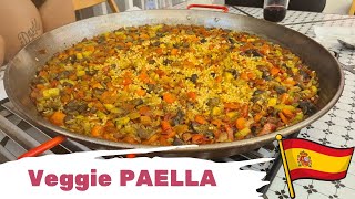 Veggie Paella  quotPaella de verdurasquot [upl. by Ellord]