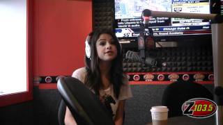 Z1035  Selena Gomez Interview [upl. by Demitria]