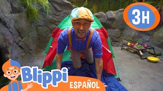 Blippi Aprende en el Museo de los Niños  Blippi Español  Videos educativos para niños [upl. by Estas]