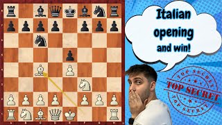 Italian opening and win [upl. by Nywloc247]