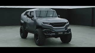 Rezvani TANK  Military Inspired Built To Take On Anything [upl. by Symer]