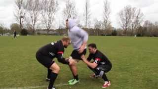 Harlequins guide to the perfect lineout lift [upl. by Arramat]