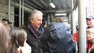 Alan Rickman  Final Stage Door Seminar 4112 [upl. by Balkin]