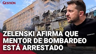 Ucrania anunció arresto de quotcoordinadorquot del bombardeo ruso contra restaurante [upl. by Nnywg174]