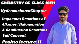 Important Reaction of AlkaneHalogenationsubstitutionCombustion Reaction of Alkanes pashtolecture [upl. by Ecirtahs602]