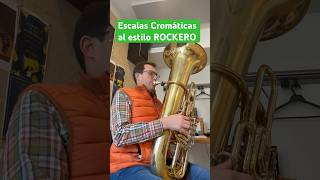 Escalas cromáticas al estilo ROCK 🎸 [upl. by Belloir]