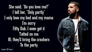 Drake  GODS PLAN Lyrics [upl. by Sineray]