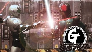 Kamen Rider Black RX VS Shadow Moon Stop Motion仮面ライダーBLACK RX VS 世紀王シャドームーン 假面騎士幪面超人BLACK RX VS 影月 [upl. by Ane222]