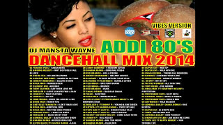 DJ MANSTA WAYNE  ADDI 80S REGGAE DANCEHALL MUSIC VIDEO MIXTAPE [upl. by Cirderf312]