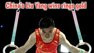 Liu Yang wins chinas first gymnastics gold of paris 2024 [upl. by Irwinn]