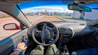 1998 Daewoo Nubira 20 16V 133HP  306 HP  POV Test Drive [upl. by Keslie227]