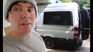 MOVING OUT OF THE FAMILY HOME AND INTO MY CONVERTED SPRINTER VAN [upl. by Angil]