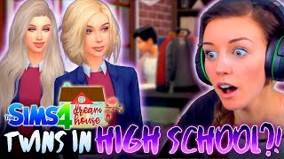 🏫TWINS TRY OUT THE GO TO SCHOOL DLC🎒 The Sims 4 44 🏡 [upl. by Hocker]