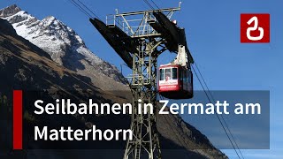 Seilbahnen Zermatt  Klein Matterhorn [upl. by Aramois]