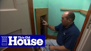 How to Install a PressureBalance Shower Valve  This Old House [upl. by Culliton]