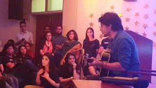 danyal zafar sings his own song first time live in lums english song [upl. by Auoz911]