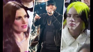 Celebs Reaction To quotEminem  Lose Yourselfquot Full Live Performance Oscars 2020 [upl. by Oicirtap]