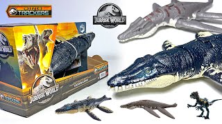 NEW DINO TRACKER KRONOSAURUS Jurassic World Wild Roar Kronosaurus amp Prehistoric Animals Collection [upl. by Delanos732]