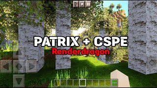 Textura Patrix  Cspe Shaders 200 para Mcpe 121 [upl. by Suillenroc]