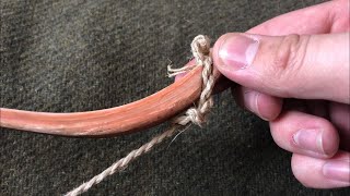 Learn the Bowyer’s Knot in 60 Seconds [upl. by Yrellam869]