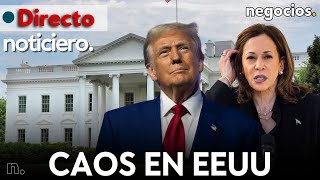 NOTICIERO Caos en EEUU ante las elecciones nervios en Trump y Harris y Rusia advierte a Occidente [upl. by Llerrit]