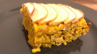 Oat pumpkin and apple Weight loss recipes every morning one piece😋  Z32 [upl. by Heindrick44]