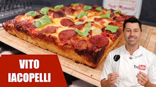 Je teste une recette de VITO IACOPELLI 🍕 PIZZA STYLE DETROIT 🍕 [upl. by Wessling]