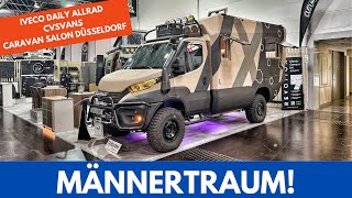 Traum auf Rädern  Iveco Daily Expeditionsmobil  CVS Vans Duisburg  Caravan Salon Düsseldorf [upl. by Nauqed491]