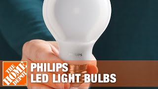 Philips LED Light Bulbs  The Home Depot [upl. by Lemak857]