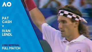 Pat Cash v Ivan Lendl Full Match  Australian Open 1988 Semifinal [upl. by Suivatnod]