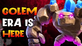 The TOXIC Era of Golem is Back in Clash Royale [upl. by Rachelle]