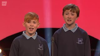 1af  Cian a Mathew  Deuawd Cerdd Dant Bl 79 84  Eisteddfod yr Urdd 2023 [upl. by Euqcaj]