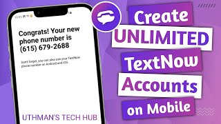 How to Download TextNow  Get Your FreeTexting and Calling App for 2024 [upl. by Sulienroc]