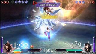 Dissidia 012 online Yuna Kayarine vs Tifa Kuroraikiri [upl. by Nivi]