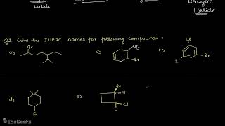 Haloalkenes  Class 12 Chemistry [upl. by Aihsi914]