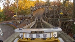 Flying Turns front seat onride HD POV Knoebels Amusement Resort [upl. by Hamner844]