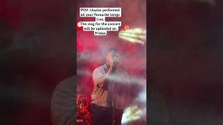 ⁠POV LoyisoGijana performed all your favourite songs LIVE What a voice lloyiso trending vlog [upl. by Vardon]